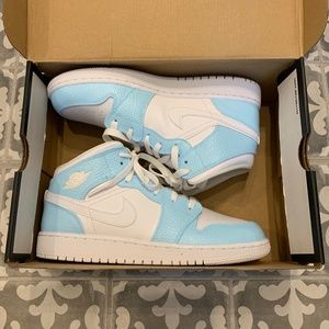 womens nike air jordan 1’s custom mid rise